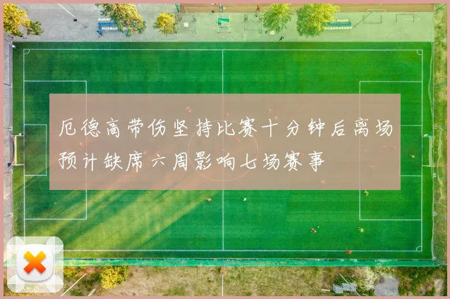 厄德高带伤坚持比赛十分钟后离场预计缺席六周影响七场赛事